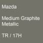 Preview: Mazda, Medium Graphite Metallic, TR / 17H.